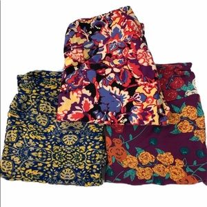 LuLaRoe OS leggings. Size 10. Bundle of 3 NWOT.